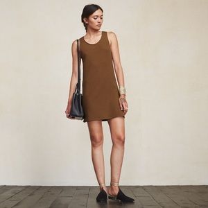 EUC Reformation Alexa dress Cocoa sz XXS